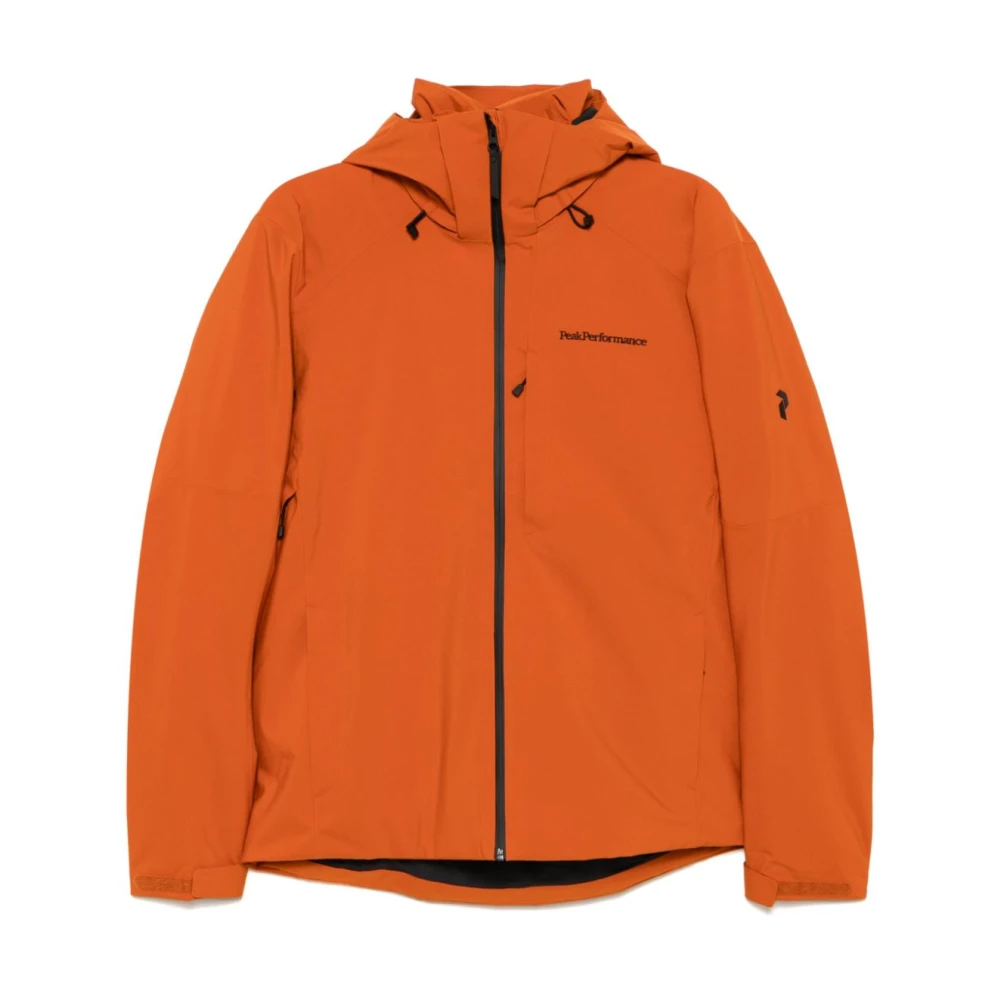 Peak Performance Vlam Oranje Waterdichte Geïsoleerde Jas Orange Heren