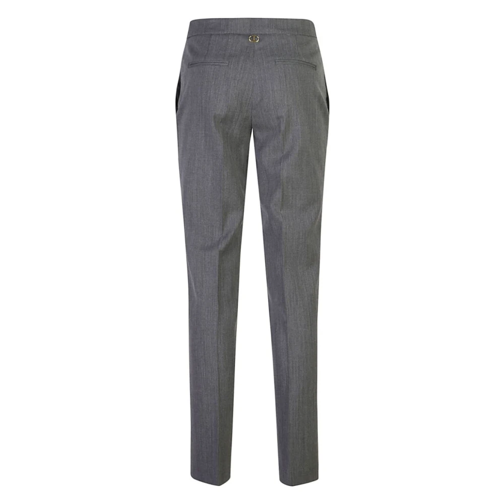 Twinset Grijze Stijlvolle Broek Gray Dames