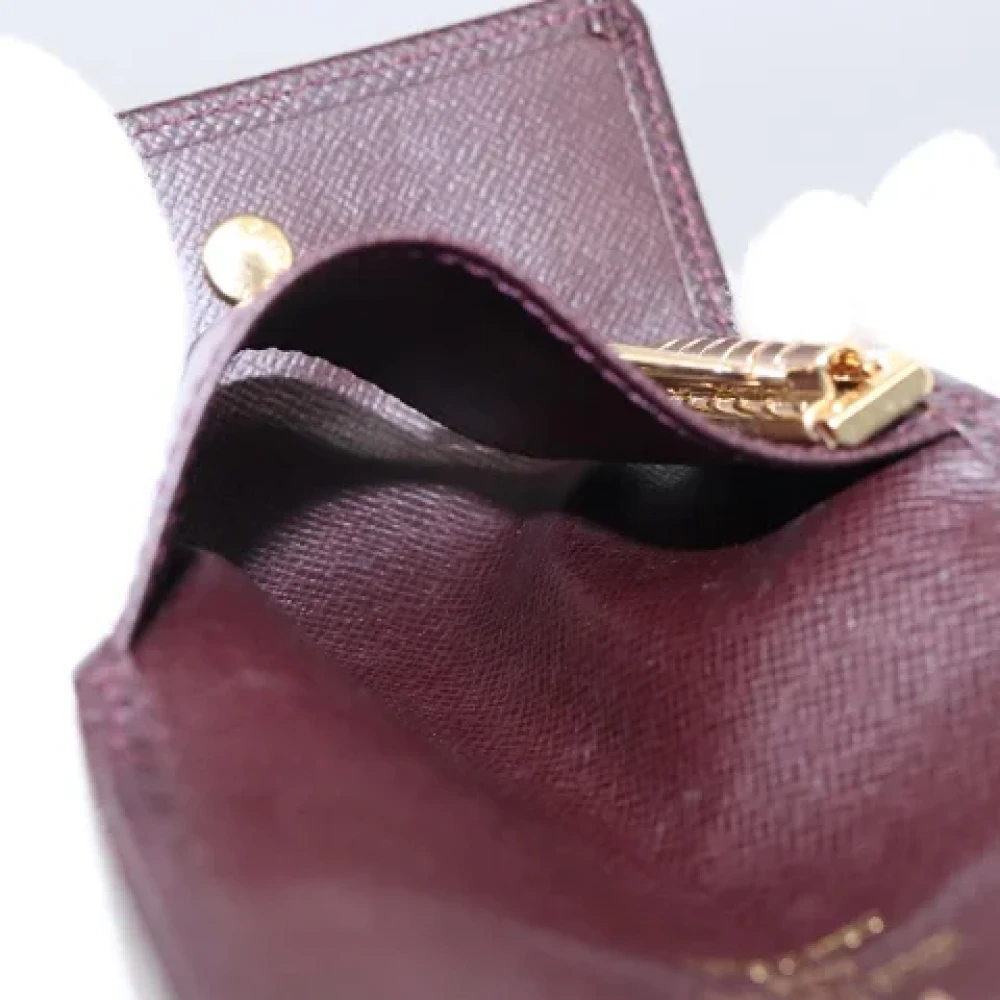 Louis Vuitton Vintage Pre-owned Leather key-holders Brown Dames