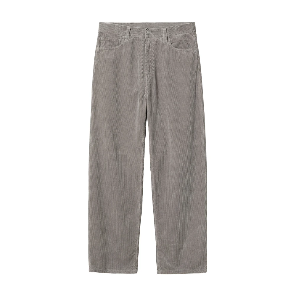 Carhartt WIP Coventry Velvet Broek Misty Grey Gray Heren