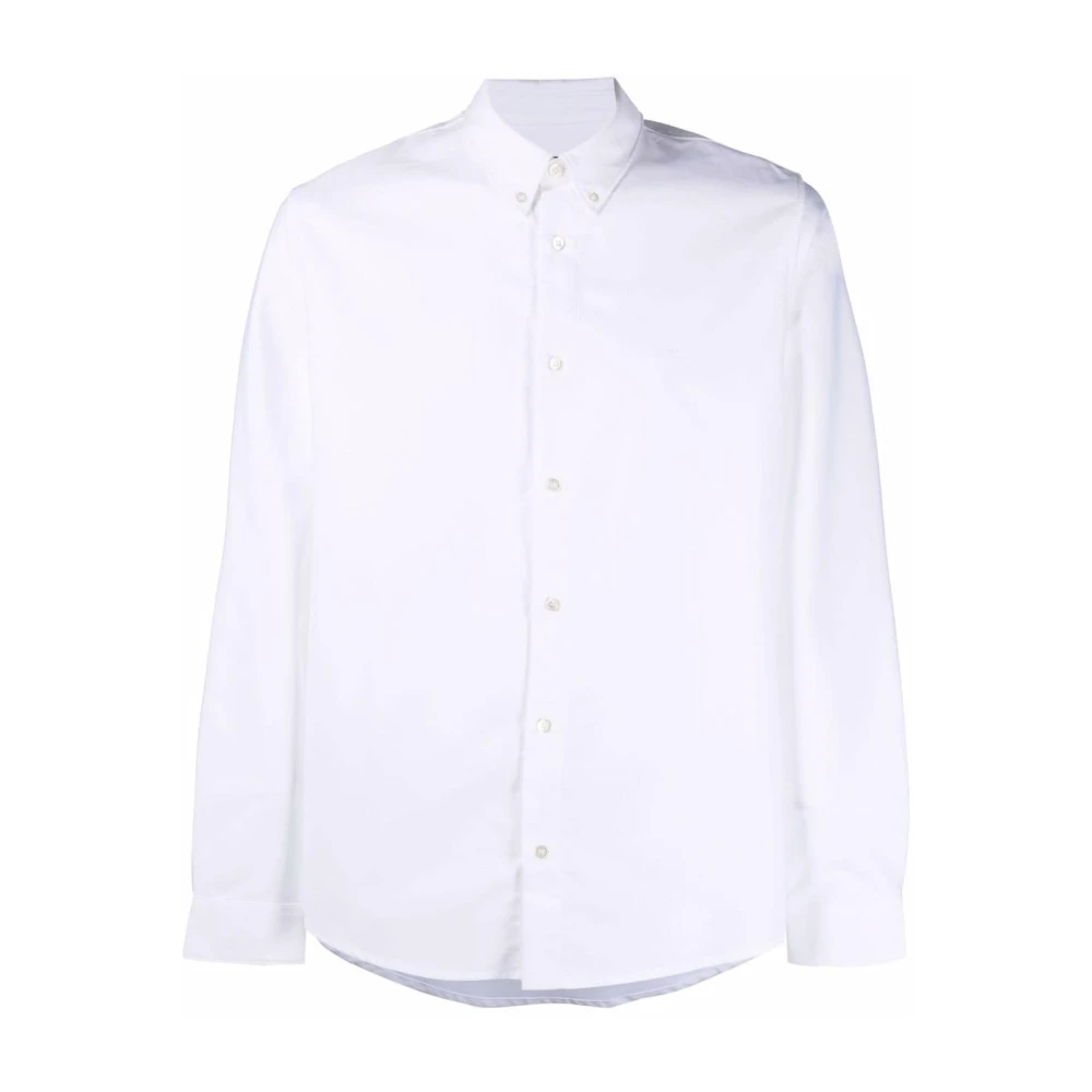 A.p.c. Men's White Casual Shirts, Xl, Casual Shirt
