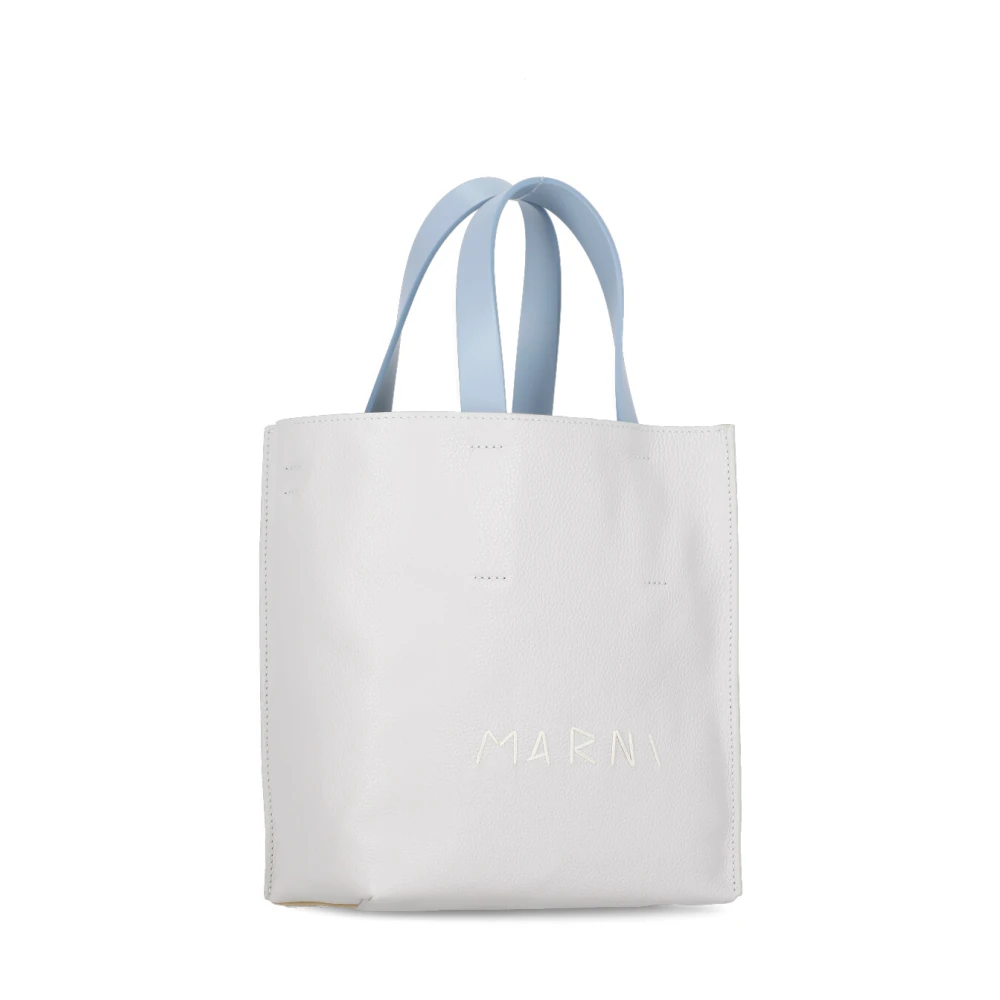 Marni Multikleur Schoudertas met Logoborduursel Multicolor Dames