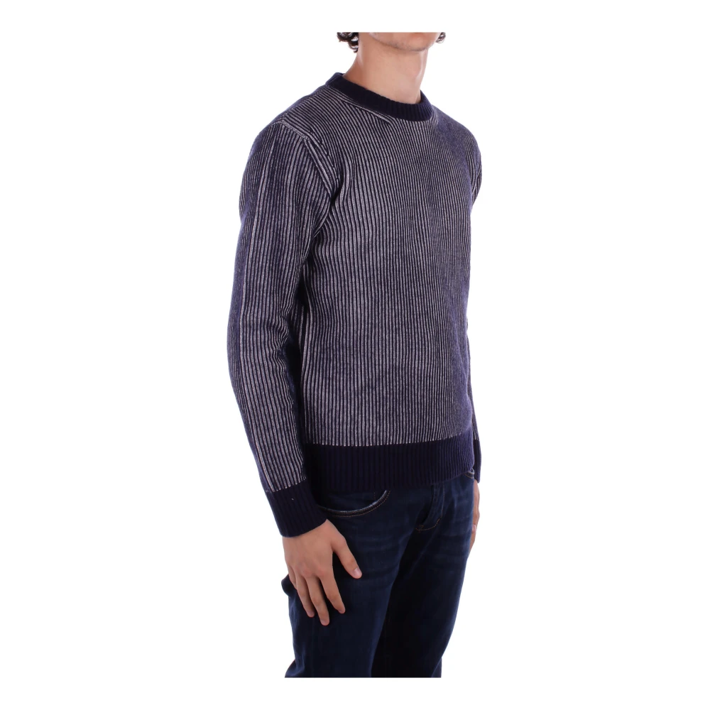 add Gestreepte Trui Blue Heren