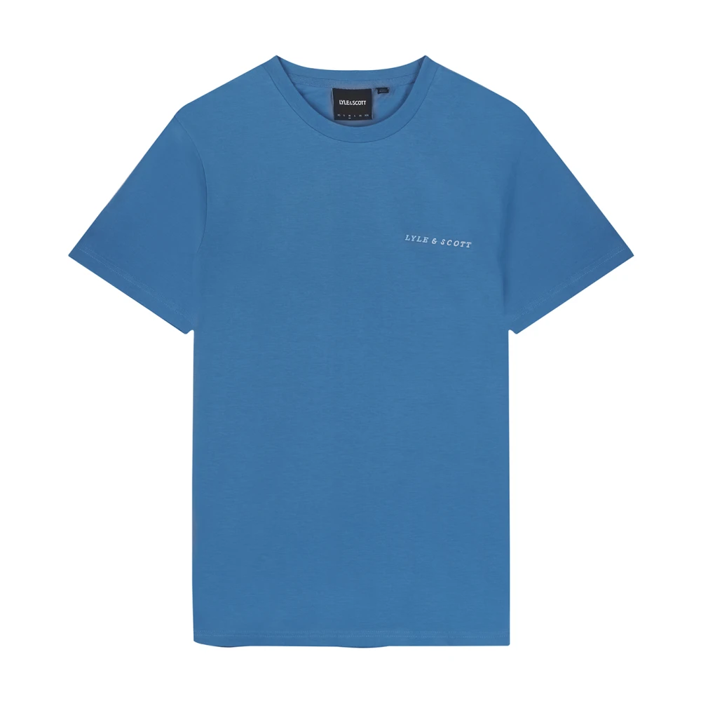 Lyle & Scott T-Shirts Blue Heren