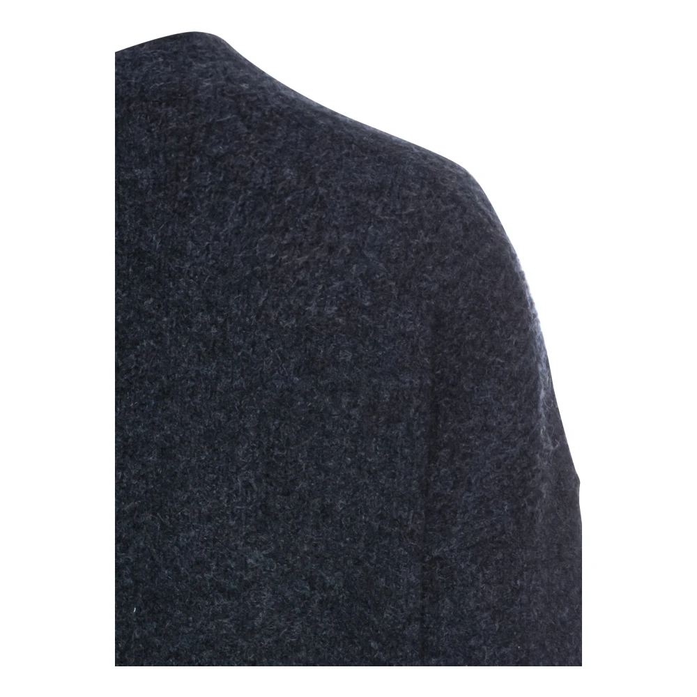 camel active Gebreid Vest met Zakken Blue Dames