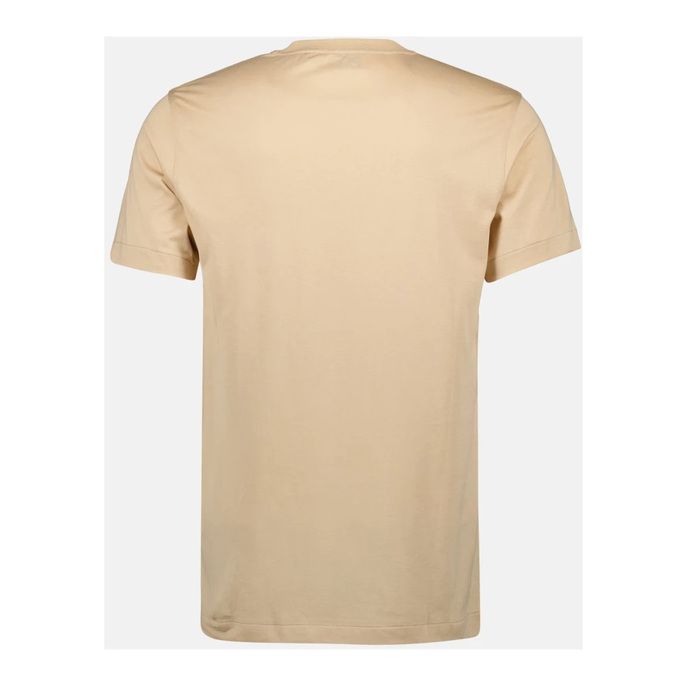Burberry Beige Katoenen T-shirt Lente-Zomer 2024 Beige Heren