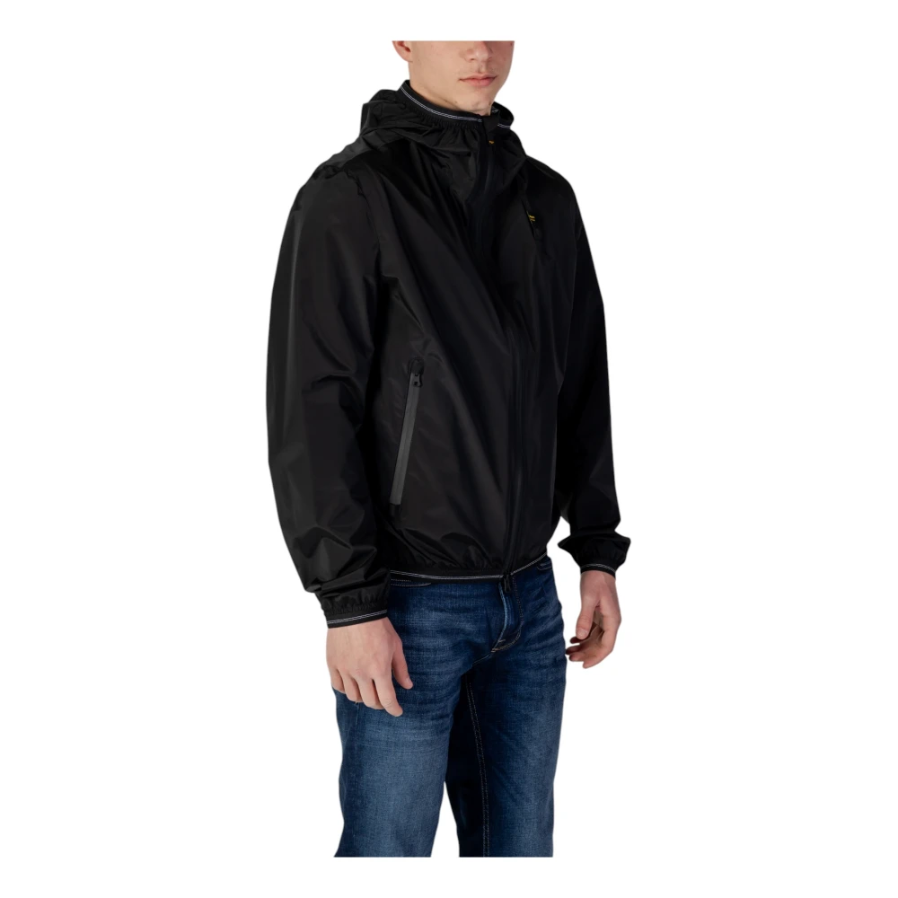 Blauer Lente Zomer Herenjassen Collectie Black Heren