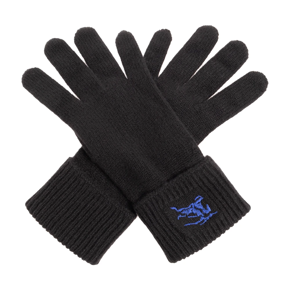 Burberry Kasjmier Zwarte Handschoenen Black