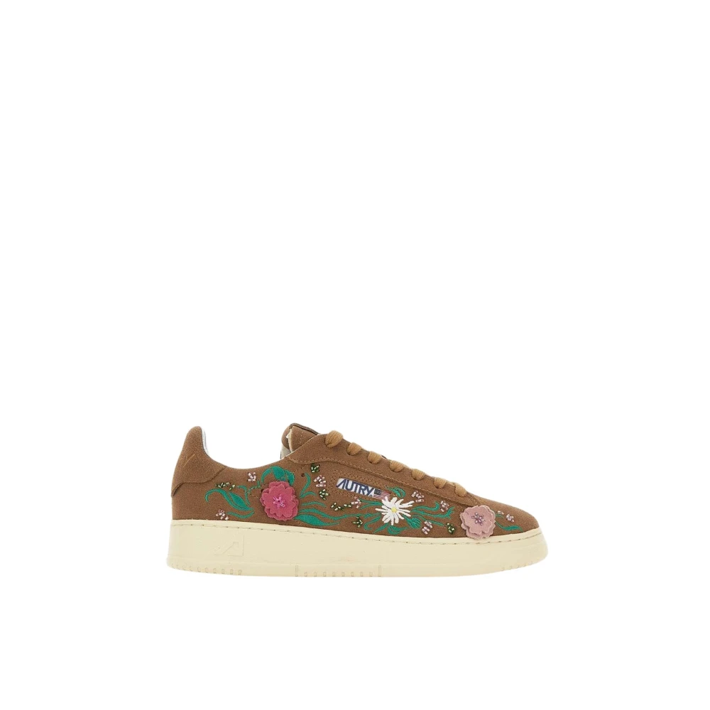 Autry Sneaker Dallas Dames Schoenen Bruin