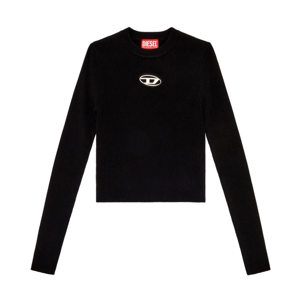 Diesel Zwarte Sweater Collectie Black Dames