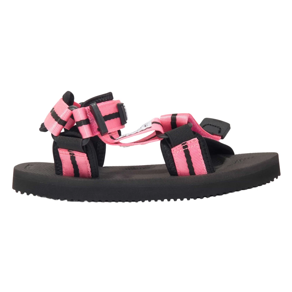 Palm Angels Girls Black Playful Sandals