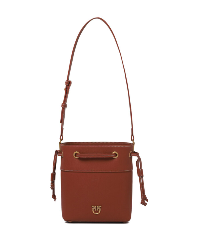 bruine-mini-bucket-bag-met-trekkoord