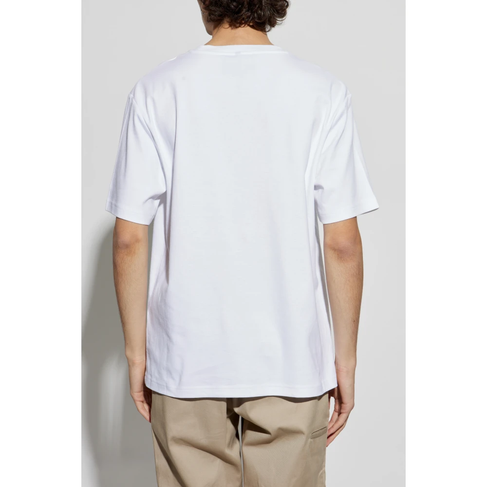Iceberg T-shirt met patches White Heren