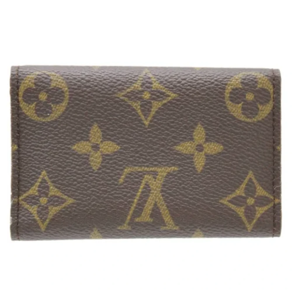 Louis Vuitton Vintage Pre-owned Canvas key-holders Brown Dames