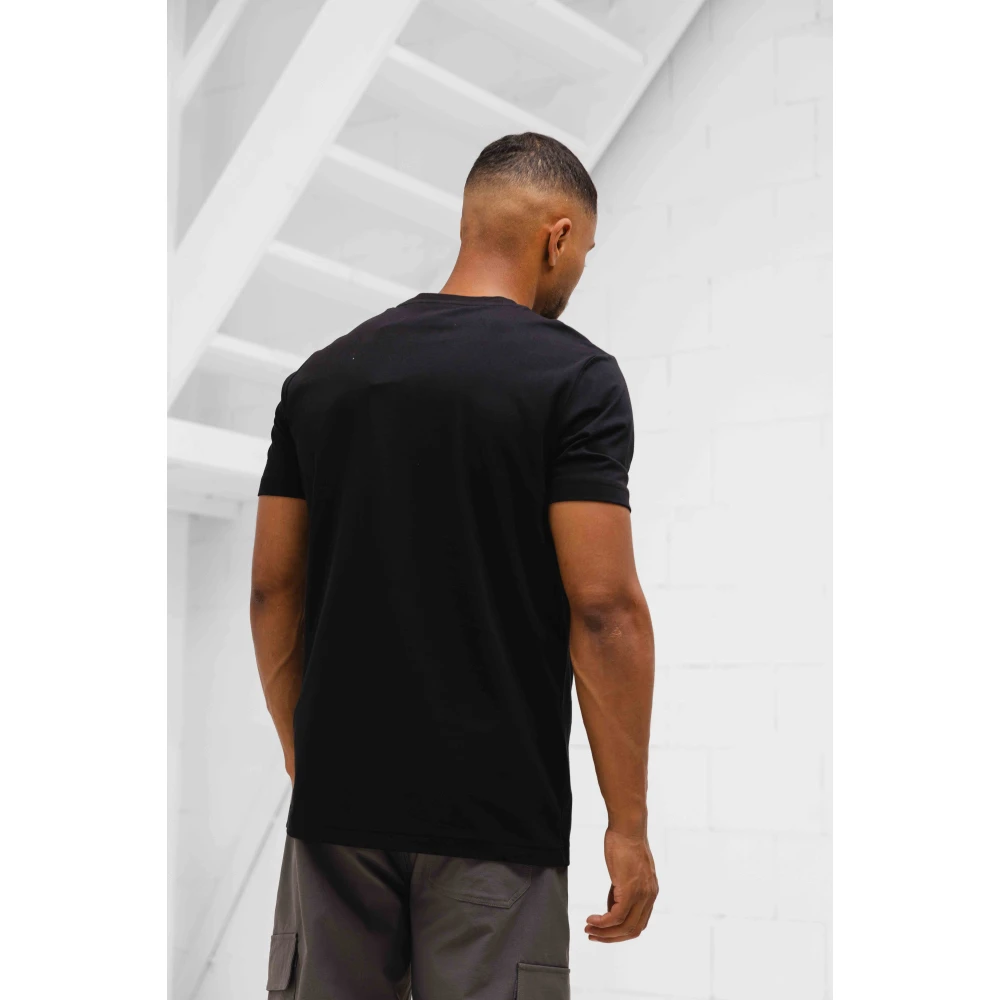 Iceberg 5D Logo T-Shirt Heren Zwart Black Heren