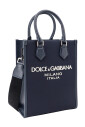 blue-nylon-shoulder-bag-with-snap-button-closure