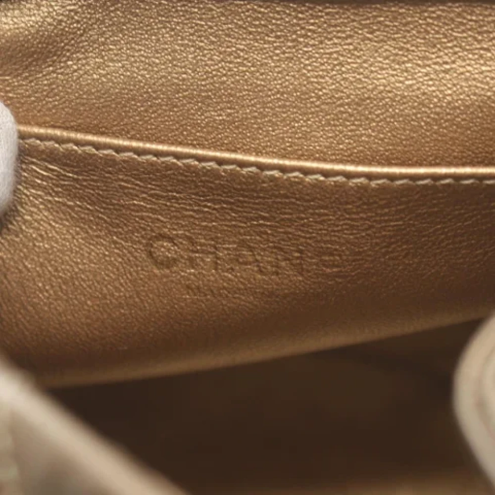 Chanel Vintage Pre-owned Leather chanel-bags Brown Dames