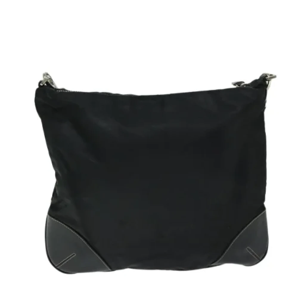 Prada Vintage Pre-owned Nylon prada-bags Black Dames