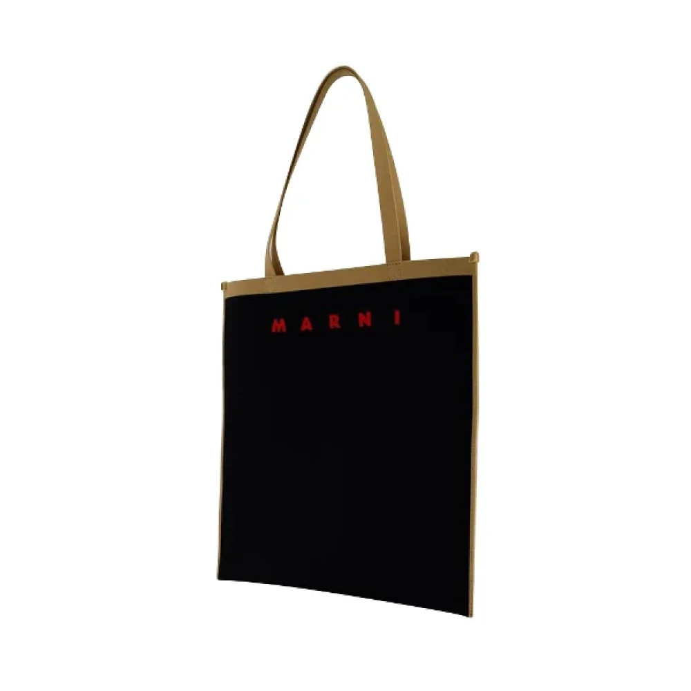 Marni Pre-owned Fabric handbags Black Dames