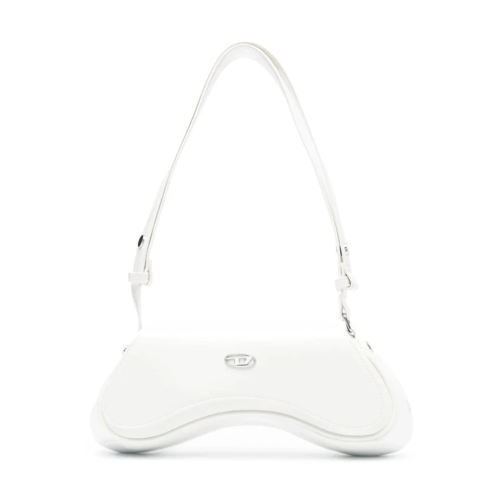Diesel Crossbody Tas Wit Play White Dames