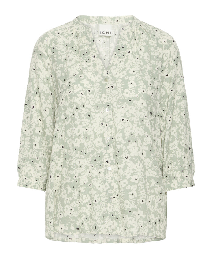 chemisier-a-pois-avec-col-en-v