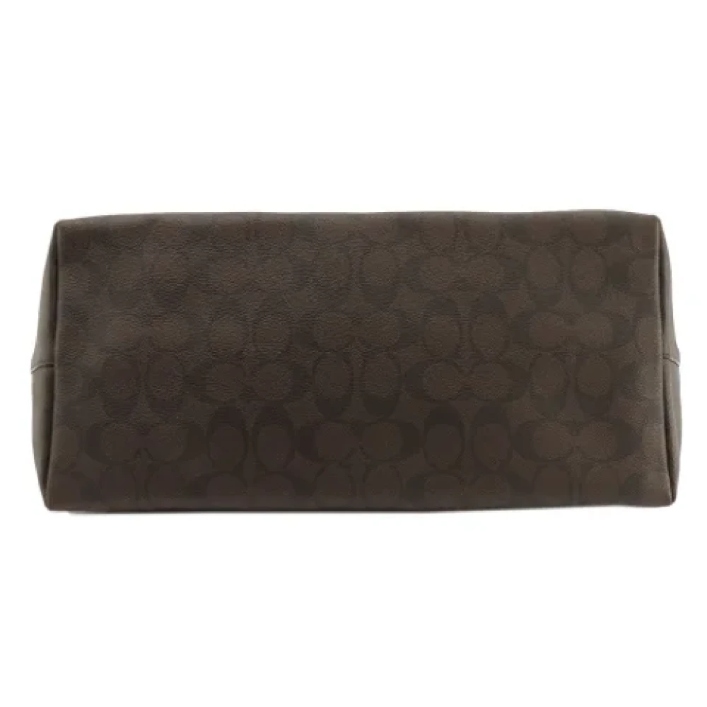 Coach Pre-owned Plastic totes Brown Dames