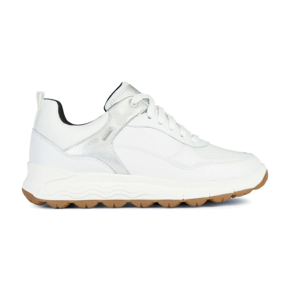 Geox Witte 4×4 ABX Sneakers voor Vrouwen Dames Schoenen