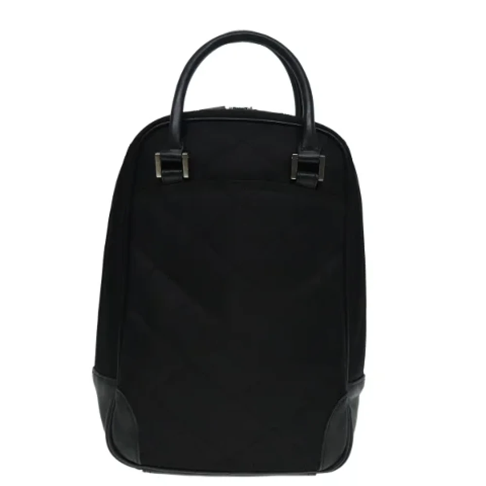 Burberry Vintage Pre-owned Nylon handbags Black Dames