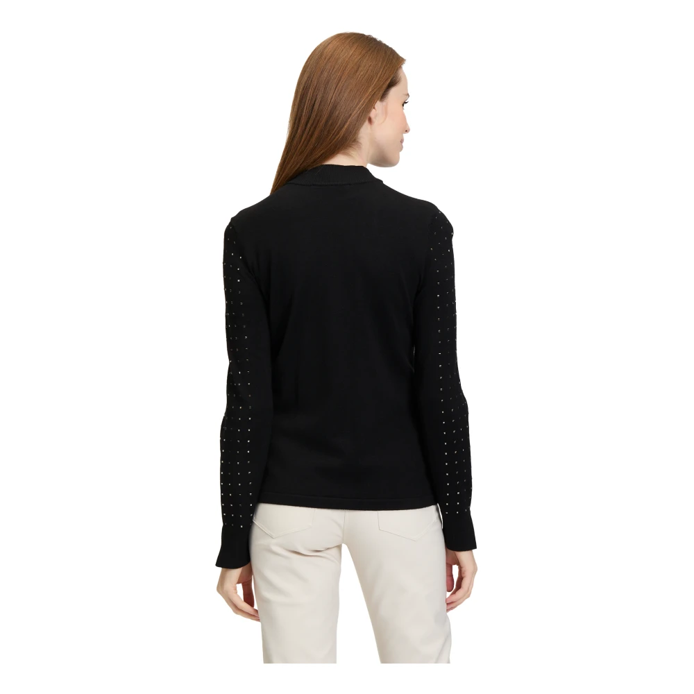 Betty Barclay Limited Edition Gebreide Trui met Strass Black Dames