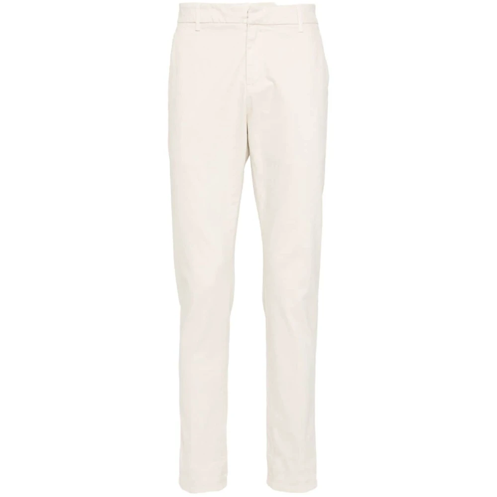 Dondup Ivoor Stijlvolle Broek Beige Heren