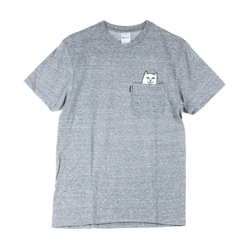 Ripndip Nermal Pocket Tee Grå Dam T-shirt Gray, Herr