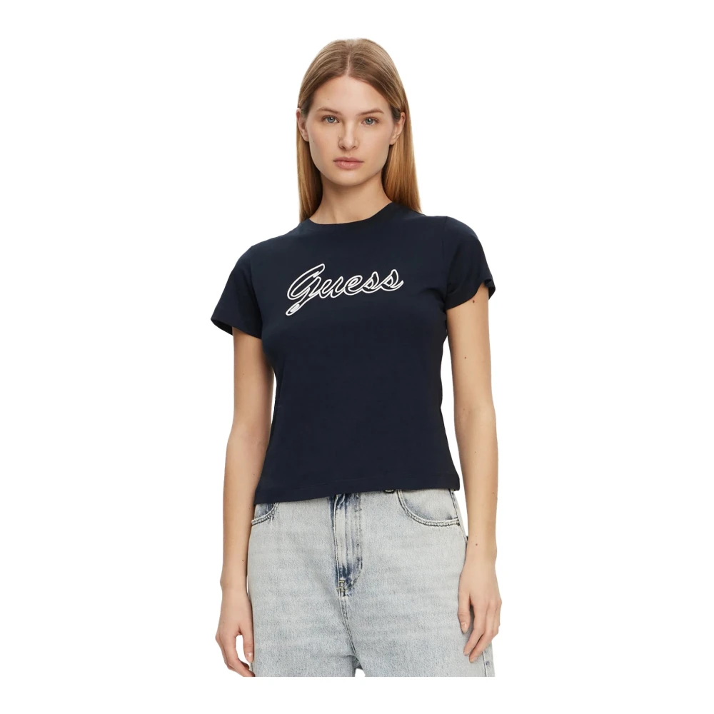 Guess - Tops > T-Shirts - Blue - Guess - Modalova