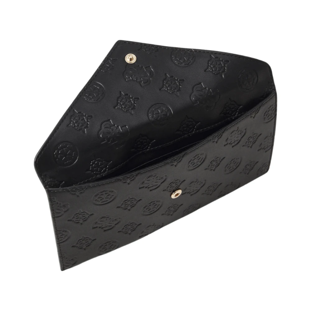 Guess Wilder Kaarthouder & Envelop Zwart Black Dames
