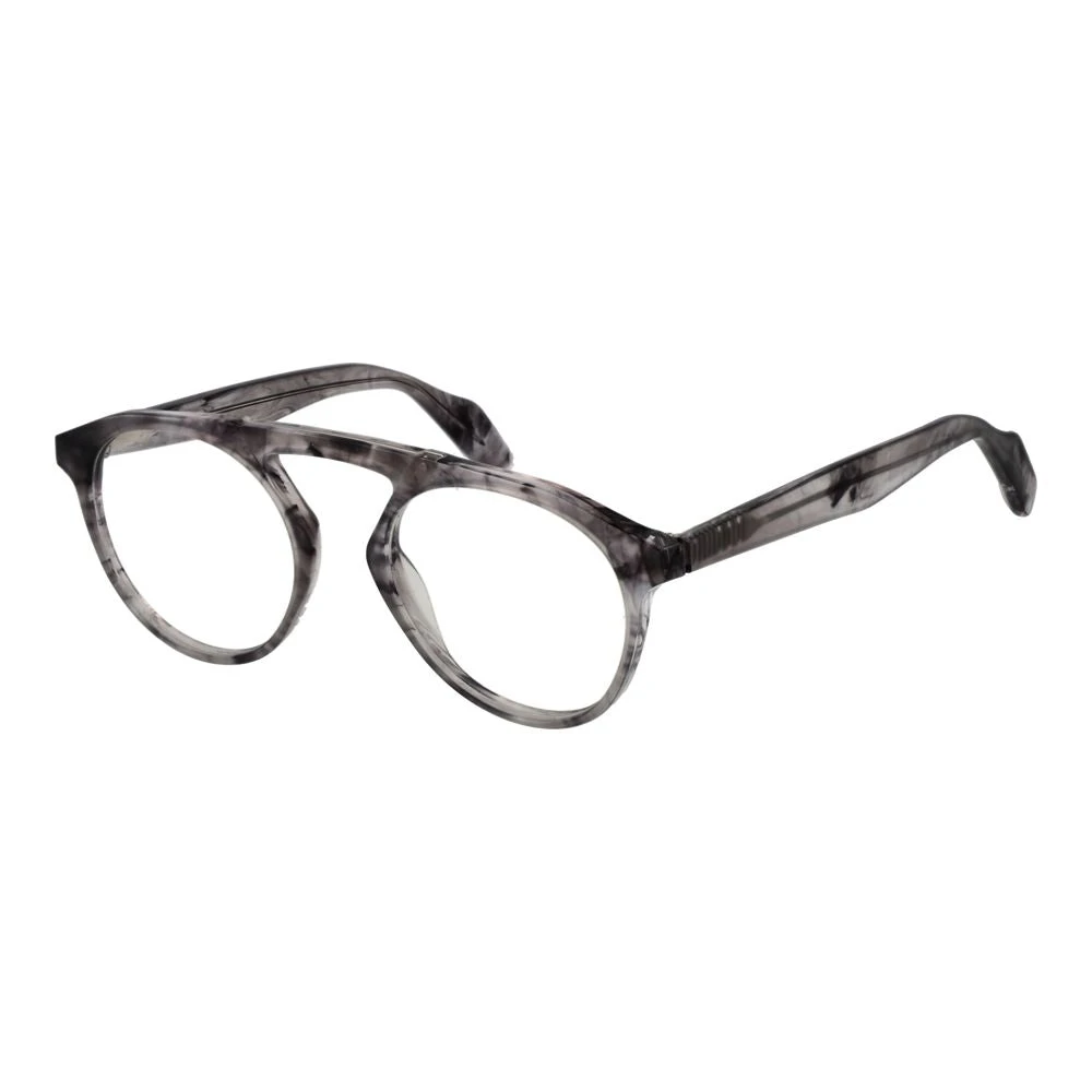 Yohji Yamamoto Men's Gray Grey Aviator Optical Frames - Glasses - One Size - Accessories
