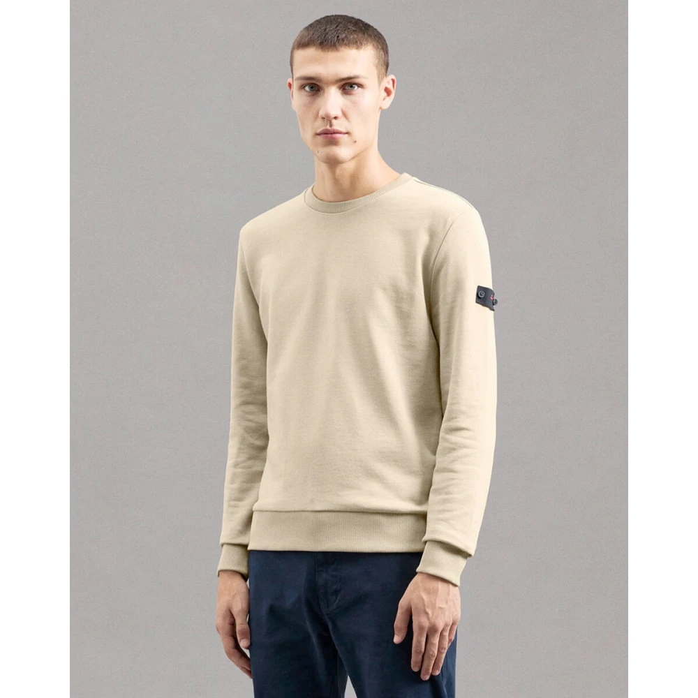 Peuterey Stijlvolle Sweatshirt Saidor B Beige Heren