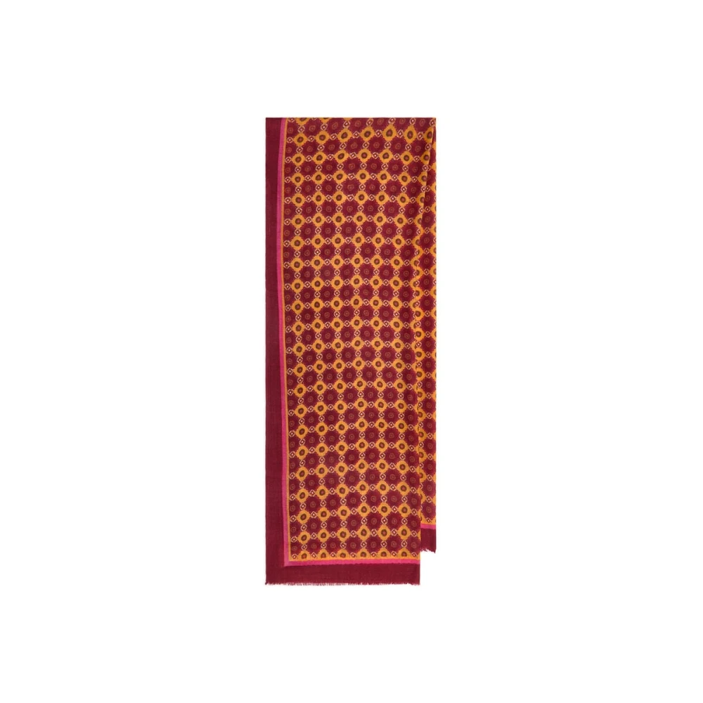 Maliparmi Women's Red Winter Scarves, One Size, 70X180 Collection Scarf