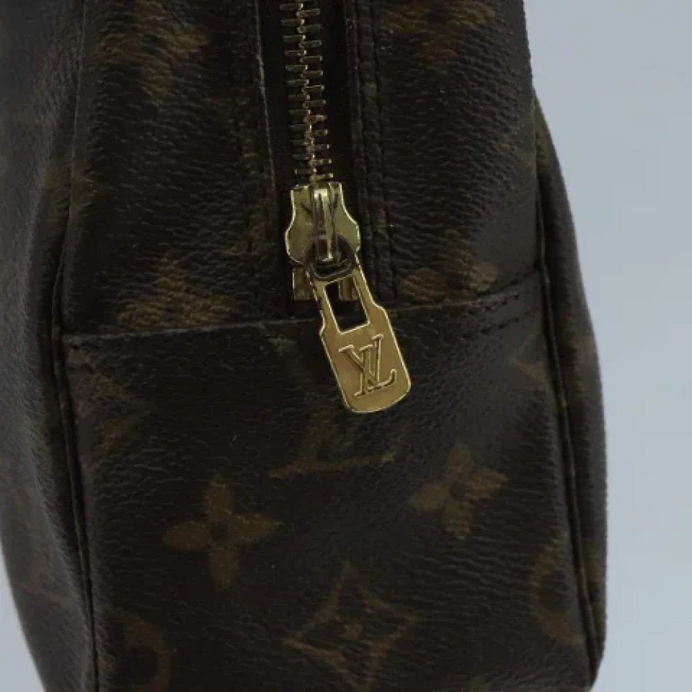 Louis Vuitton Vintage Pre-owned Canvas clutches Brown Dames