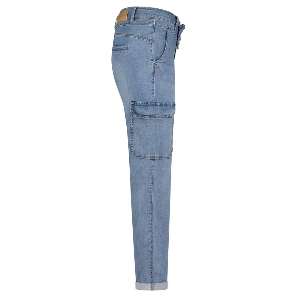 Red Button Cargo Jog Midstone Broek Blue Dames