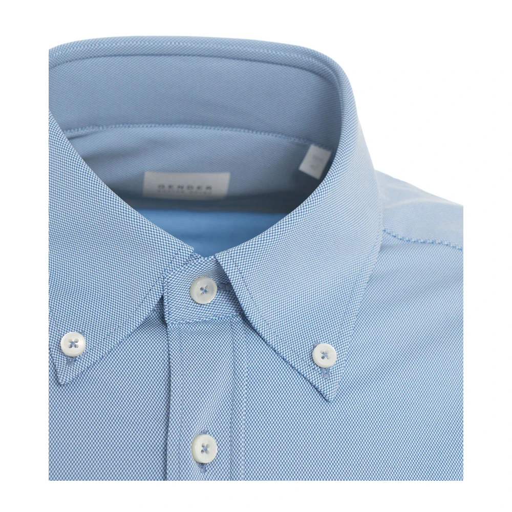 Gender Actief textiel Tailor shirt met 3D stretch Blue Heren