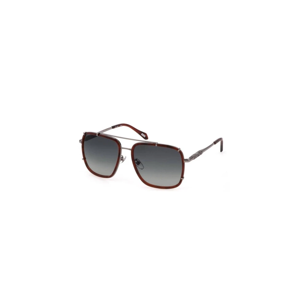 Just Cavalli Women's Brown Square Lens Sunglasses With Contrasting Details