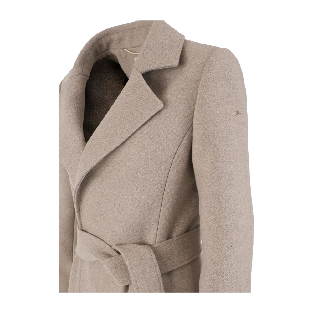 YES ZEE Elegante Duifgrijze Jas Gray Dames