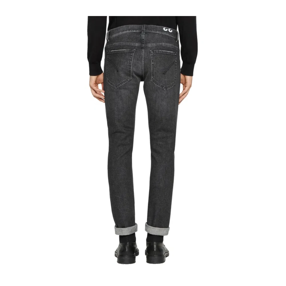 Dondup Zwarte Broek George Black Heren
