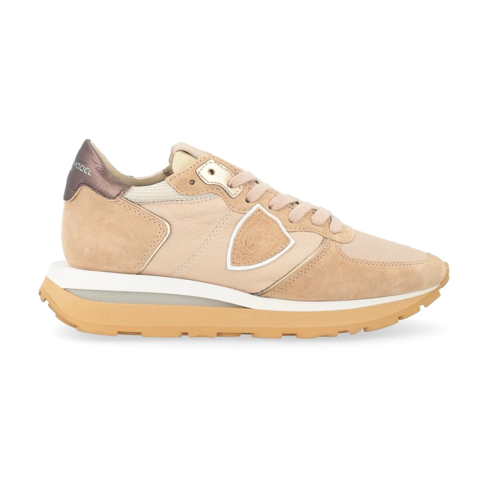 Philippe Model Brun Tropez Haute Sneaker
