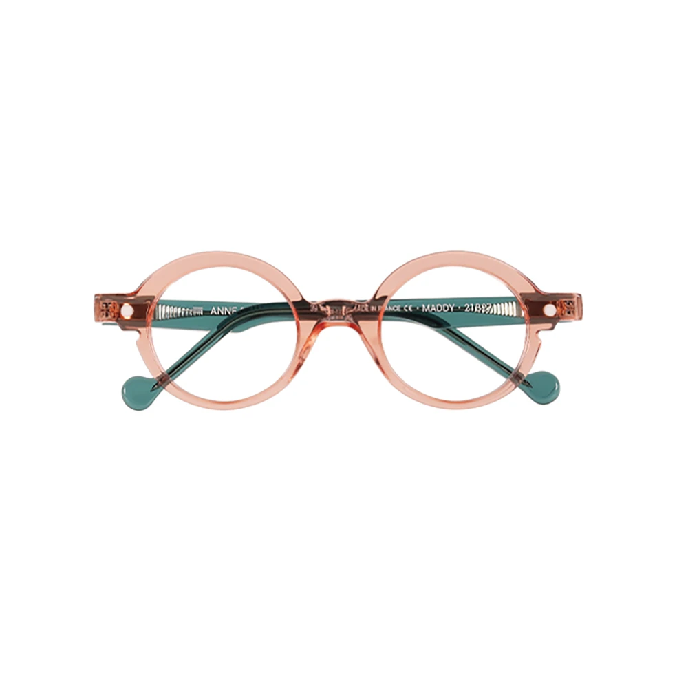 Anne & Valentin Roze & Paarse Optische Monturen Pink Dames