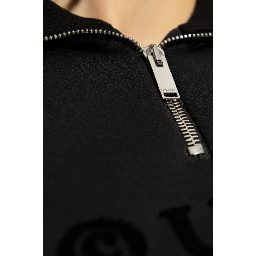 alexander mcqueen Sweatshirt met logo Black Dames