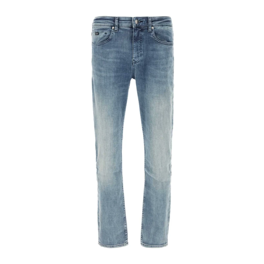 Boss Stretch Denim C-Delaware Jeans Blue Heren