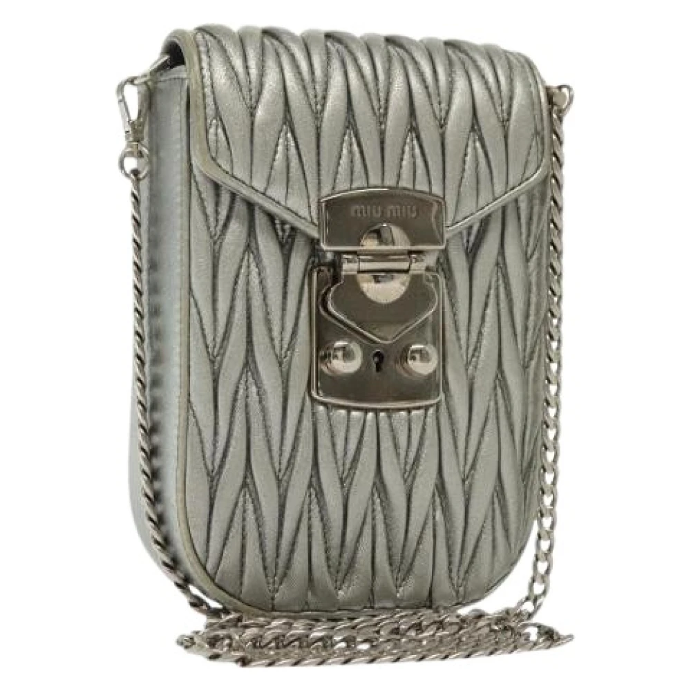 Pre-owned > Pre-owned Bags > Pre-owned Cross Body Bags - - Miu Miu Pre-owned - Modalova