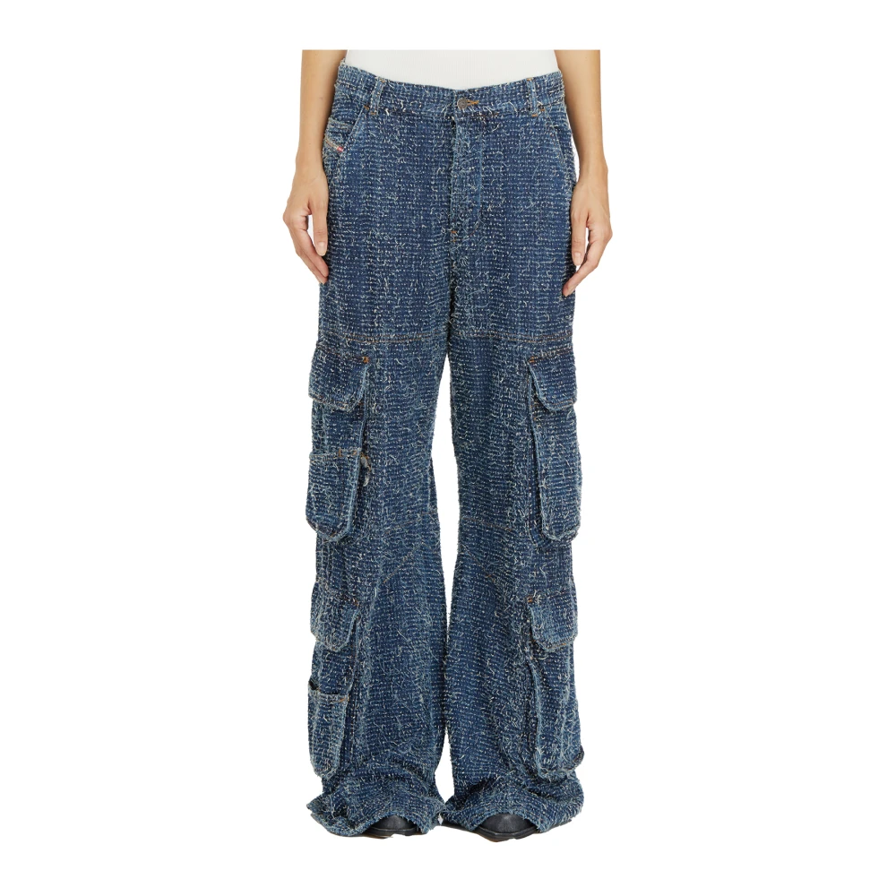 Diesel Cargo Broek S2 Blue Dames