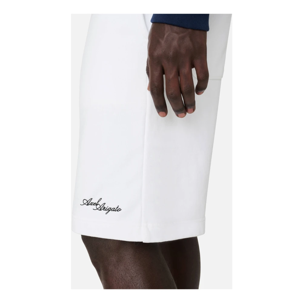 Axel Arigato Base Sweat Shorts White Heren