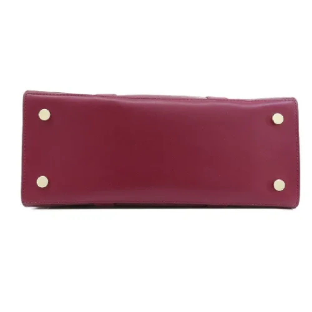 Michael Kors Pre-owned Leather totes Red Dames
